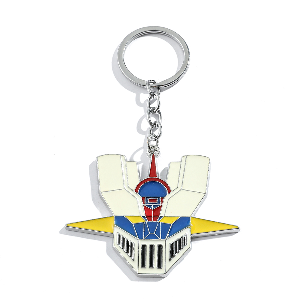 Car Accessories Girl - Gantungan Kunci Logo Robot Prajurit Kartun
