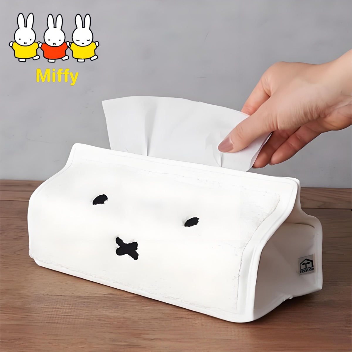 Car Accessories Girl - Kotak Tisu Kelinci Miffy Anime Kawaii