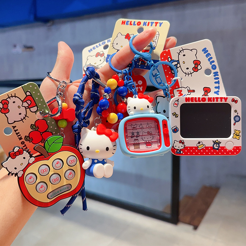 Car Accessories Girl - Gantungan Kunci Anime Hello Kitty Kt
