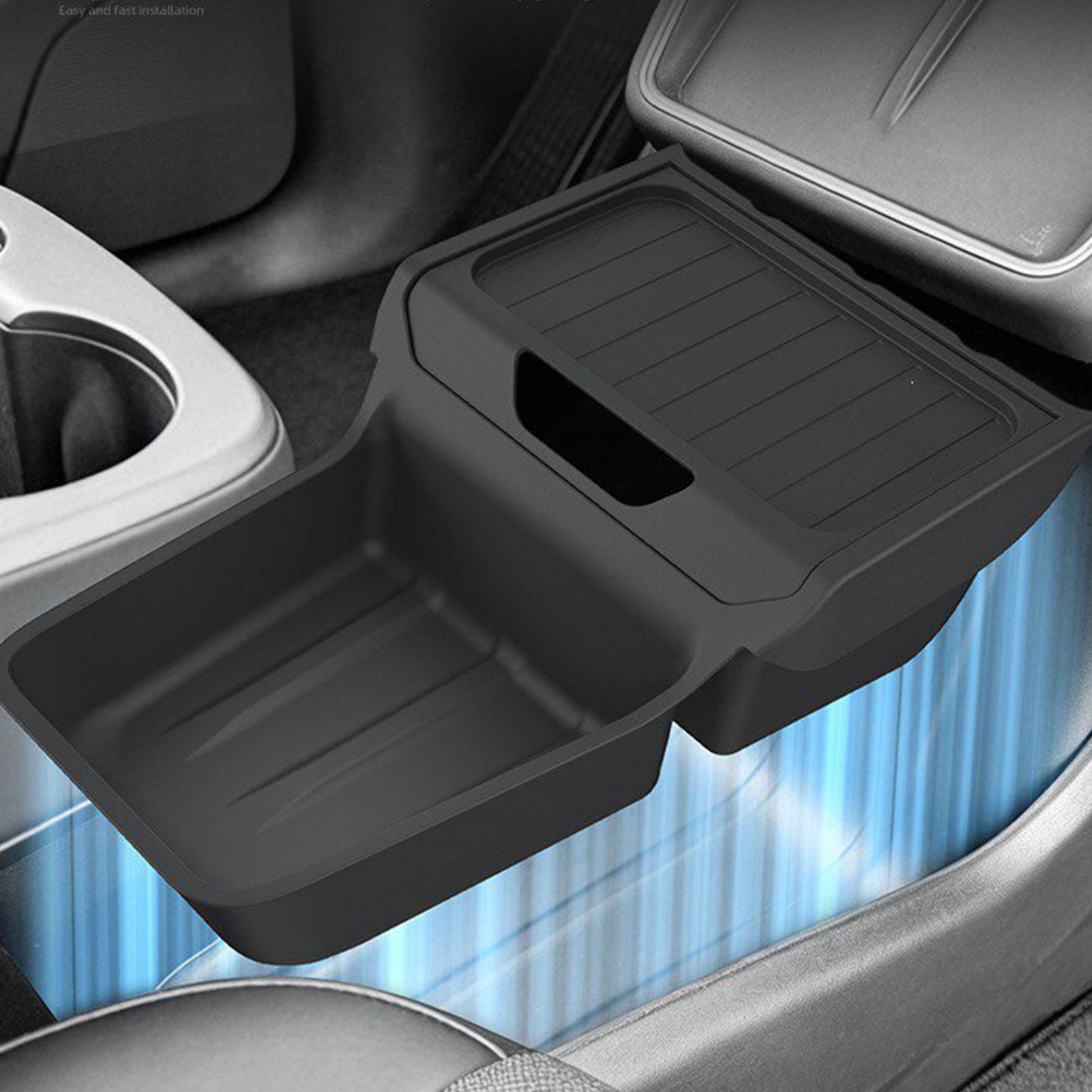 Car Seat Organizer - Pemasangan Mudah Kotak Penyimpanan Tengah Mobil
