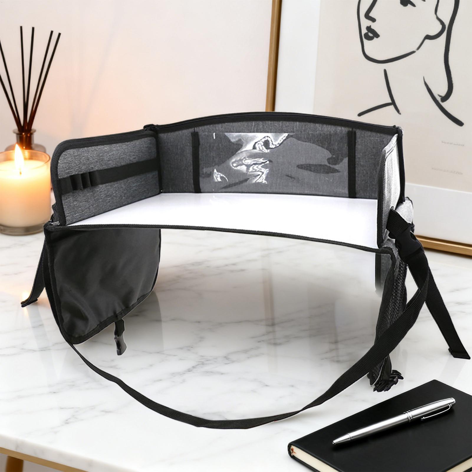 Car Seat Organizer - Meja Lipat Mobil Anak dengan Kantong