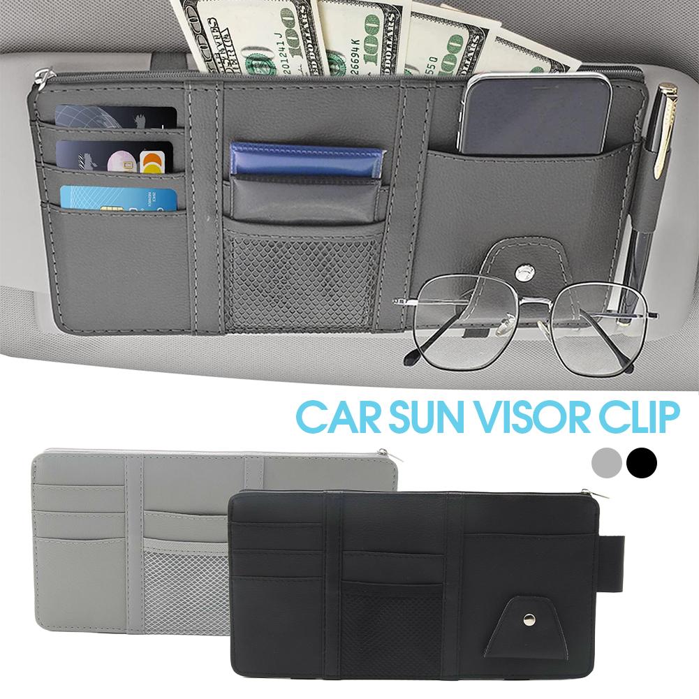 Car Accessories For Elderly - Organizer Penyimpanan Sun Visor Mobil, Tempat