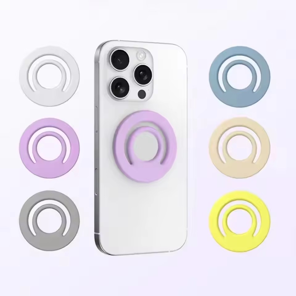 Car Accessories Xiaomi - Penyangga Ponsel Magnetik Silikon dengan Cincin
