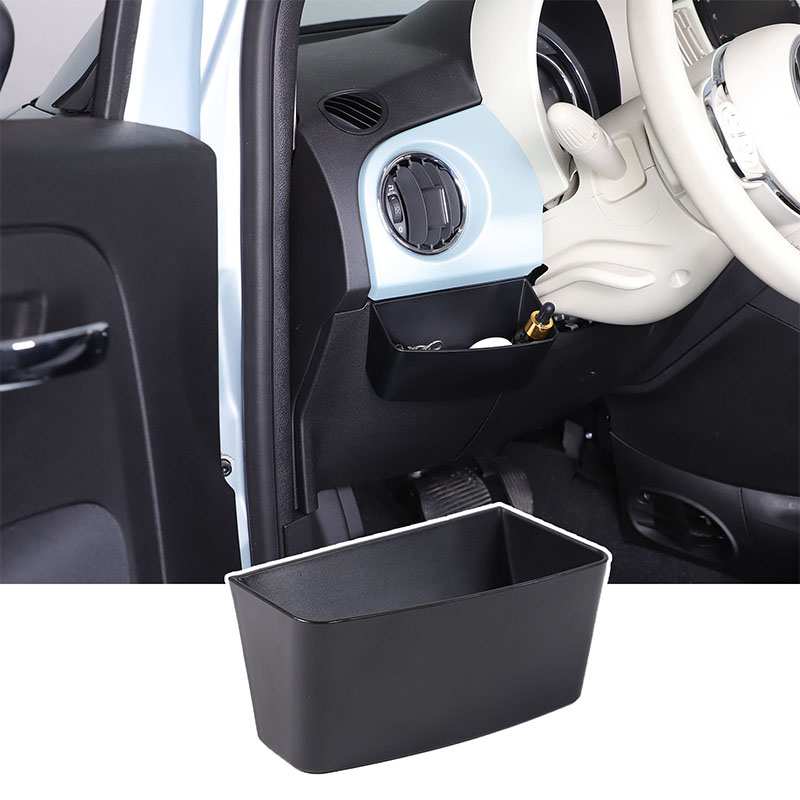 Car Seat Organizer - Untuk Fiat 500 2010-2026 Kotak Penyimpanan