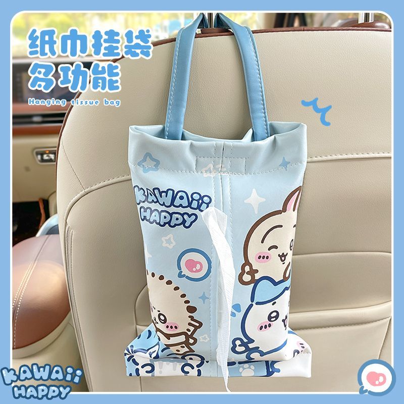 Car Accessories Girl - Kotak Tisu Mobil Lucu Kawayi Chiikawa