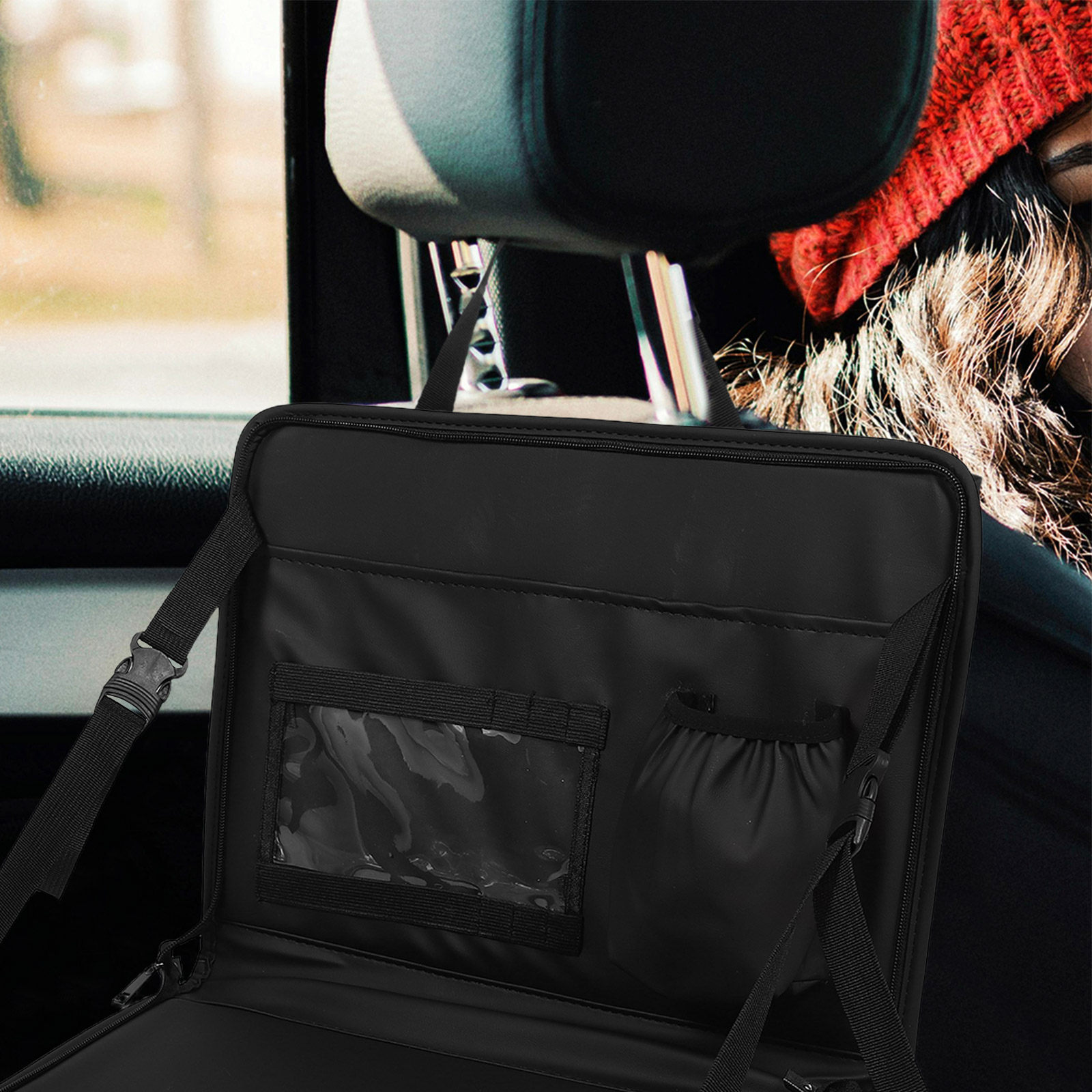 Meja Lipat untuk Setir Mobil,  - Car Seat Organizer ulasan dan harga