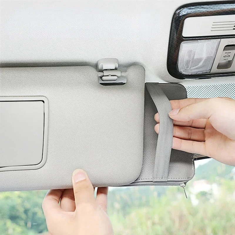 Organizer Sun Visor Mobil Mult - Car Accessories For Elderly ulasan dan harga