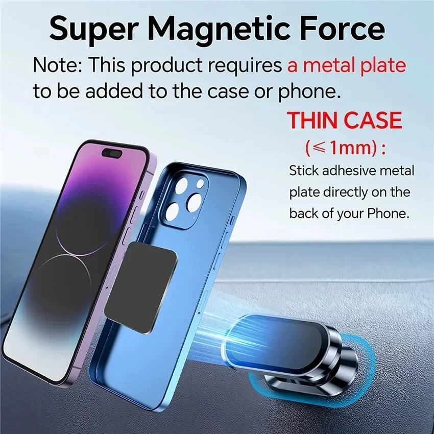 360 °   Pemegang Ponsel Magnet - Car Accessories Xiaomi ulasan dan harga