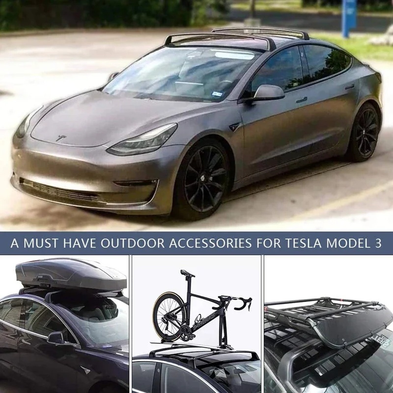 Untuk Tesla Model Y / Model 3  - Car Roof Rack Cross Bar ulasan dan harga