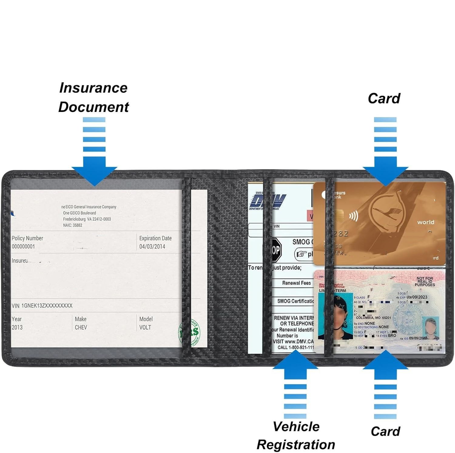 Tempat Kartu Registrasi dan As - Car Accessories For Elderly ulasan dan harga