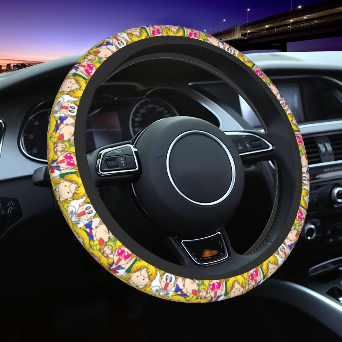 Penutup Roda Kemudi Usagi untu - Car Accessories Girl ulasan dan harga
