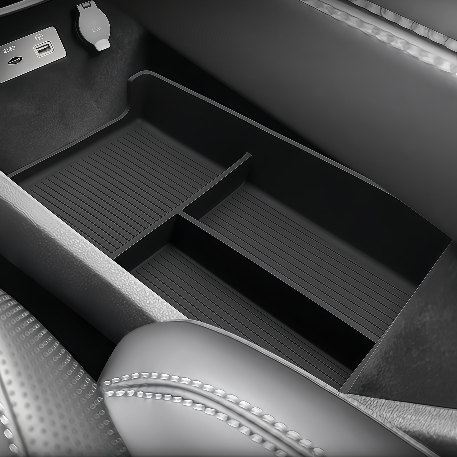 Baki Penyimpanan Bawah Konsol  - Car Seat Organizer ulasan dan harga