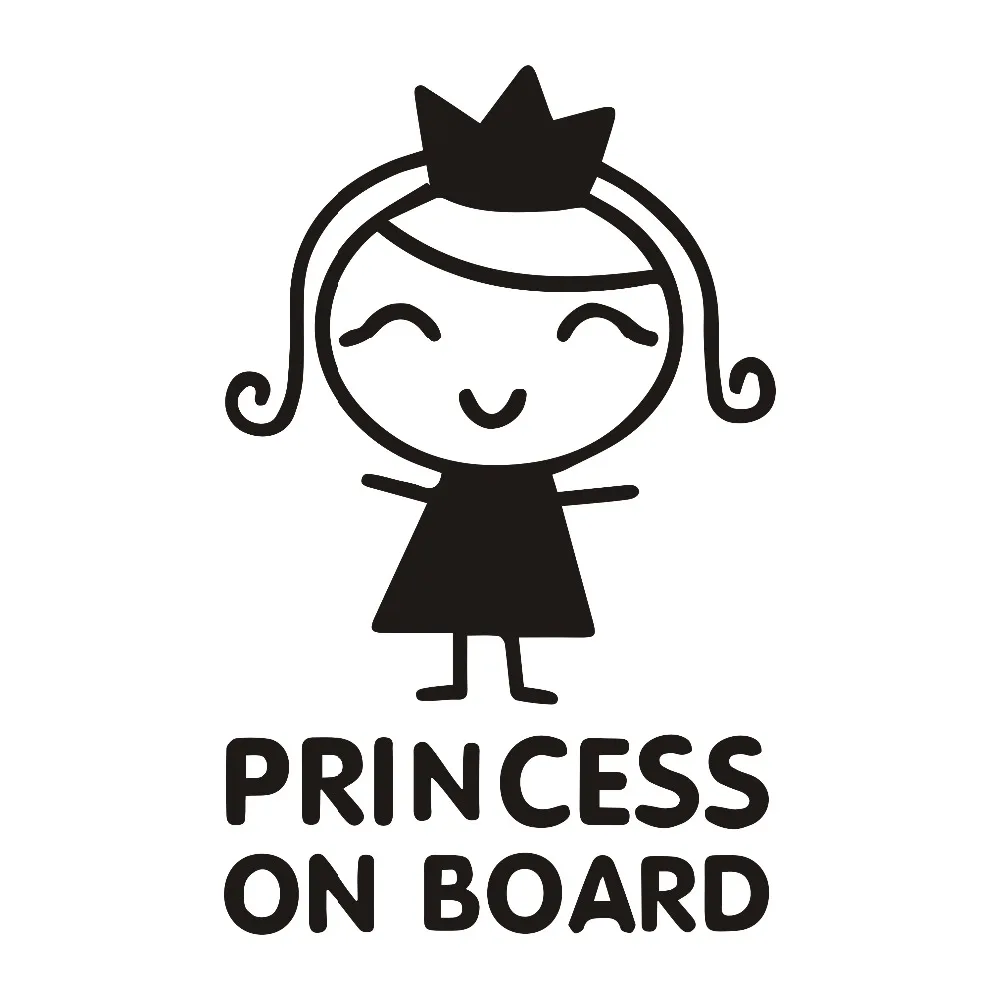 Stiker Mobil Kepribadian Putri - Car Accessories Girl ulasan dan harga