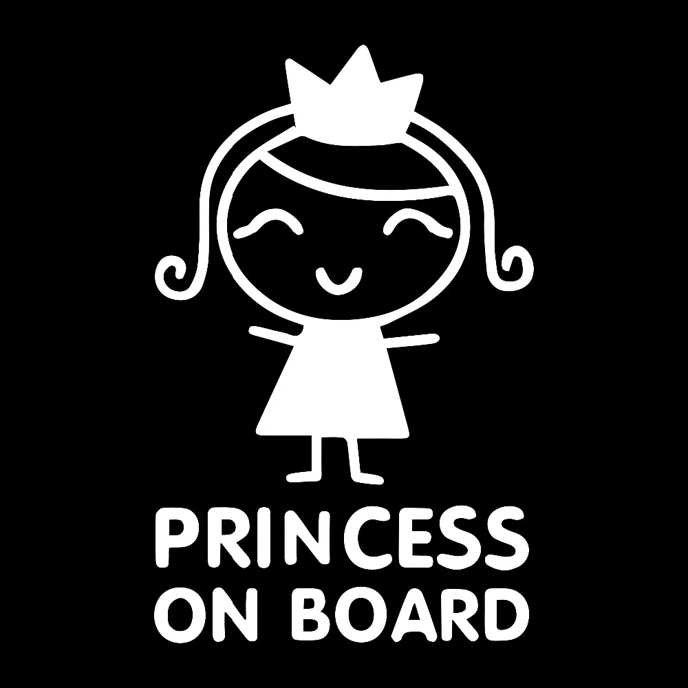 Stiker Mobil Kepribadian Putri - Car Accessories Girl ulasan dan harga