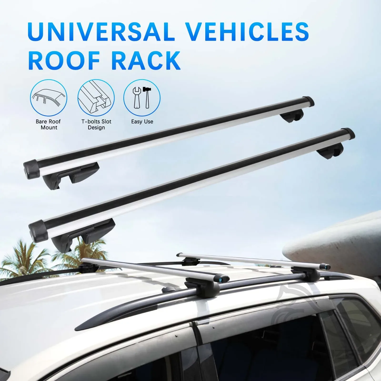 Rak Atap Mobil Aluminium 48