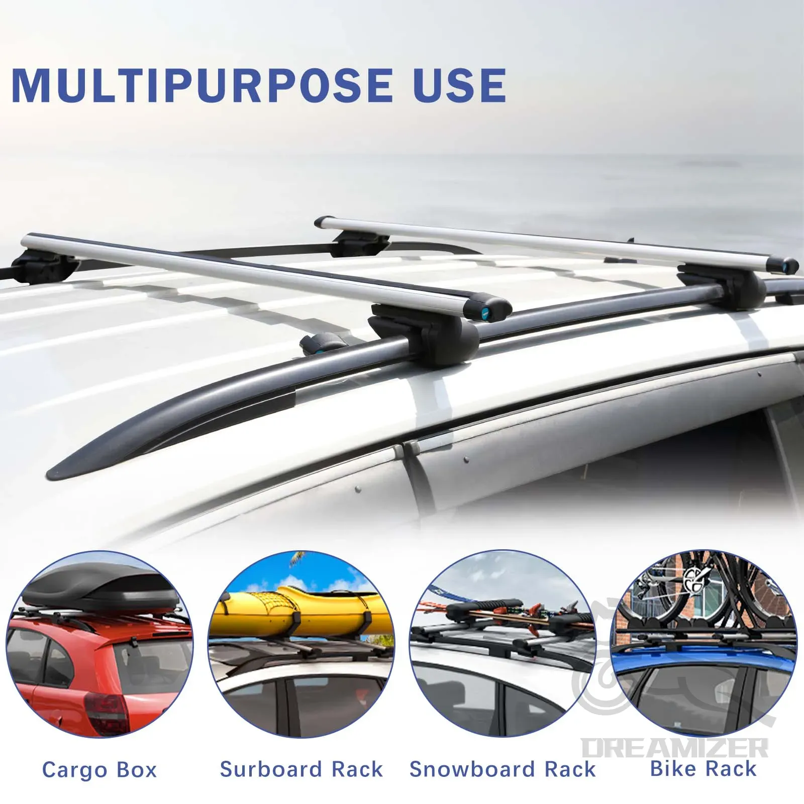 Rak Atap Mobil Aluminium 48