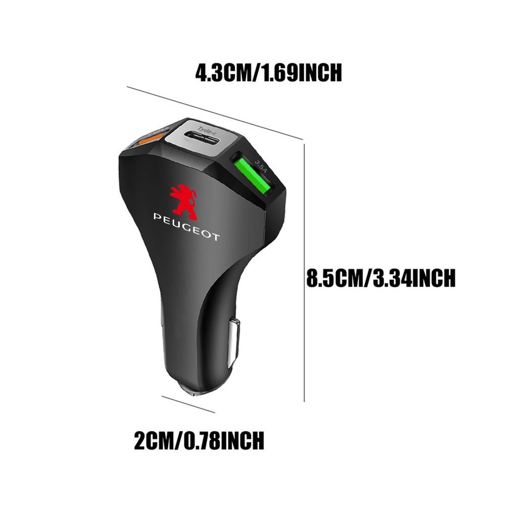 1pc Pengisi Daya Mobil 35W PD  - Car Accessories Xiaomi ulasan dan harga