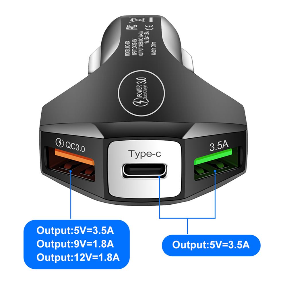 1pc Pengisi Daya Mobil 35W PD  - Car Accessories Xiaomi ulasan dan harga