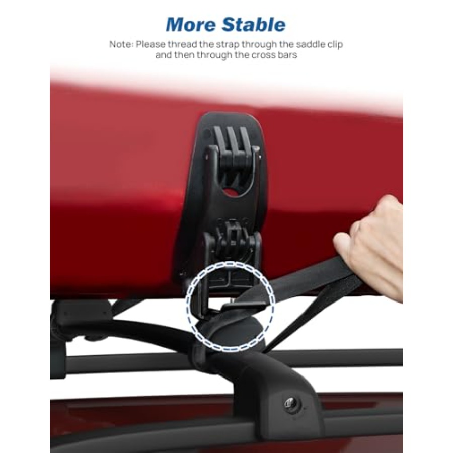 Saddle Rak Kayak untuk Atap Mo - Car Roof Rack Cross Bar ulasan dan harga